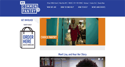 Desktop Screenshot of nycommonpantry.org