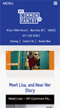 Mobile Screenshot of nycommonpantry.org